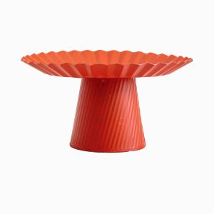 Cake or candy metal stand (Red)