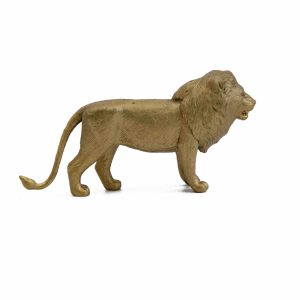 Gold safari lion