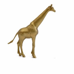 Gold safari giraffe