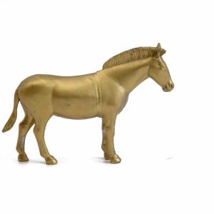Gold safari horse