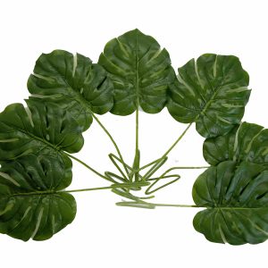 Artificial palm leaves